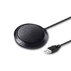 Adesso Xtream Noise Canceling Condenser Microphone, Black (XTREAM