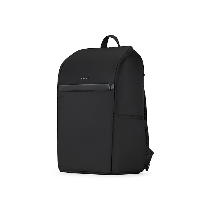 Bugatti Essential Laptop Backpack, Large, Black (BKP2705BU-BLACK