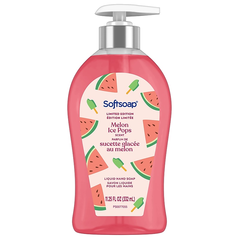 Softsoap Limited Edition Liquid Hand Soap, Melon Ice Pops Scent, 11.25 fl. oz. (61047386) image 1
