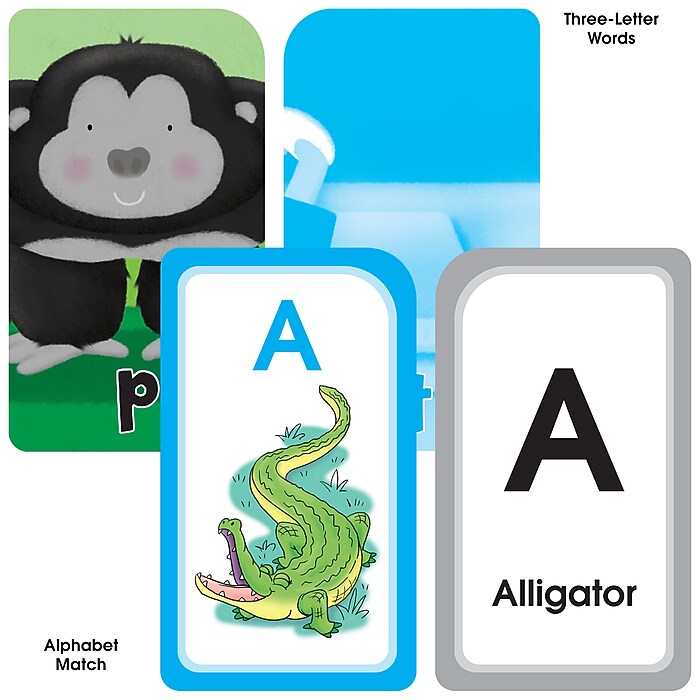 School Zone Alphabet Flash Cards, 4/Pack (SZP04043) | Staples