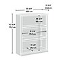 Sauder Select 44"H 3-Shelf Bookcase, Vintage Oak (426425)~#|#~2DF9C478-4E4C-4DBA-81E471FB9BAE6CD1_sc7