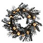 National Tree Company 24" Halloween Wreath with Ball Ornaments (RAH-BW010W-1)~#|#~2DFB3894-06AF-4336-973AAEB74B476DC7_sc7