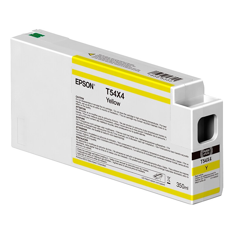 Epson UltraChrome HDX/HD T54X Yellow Ink Cartridge (T54X400) image 1