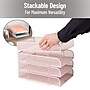 Mind Reader Metal Front Loading Stackable Letter Tray, Letter/Legal Size, Pink (BSTACK4-PNK)~#|#~2E044301-3984-4420-92A363FDC584B698_sc7