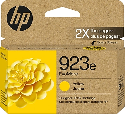 HP 923e EvoMore Yellow High Yield Ink Cartridge, Prints Up to 800 Pages (4K0T6LN) Sansujyuku sansujyuku.com