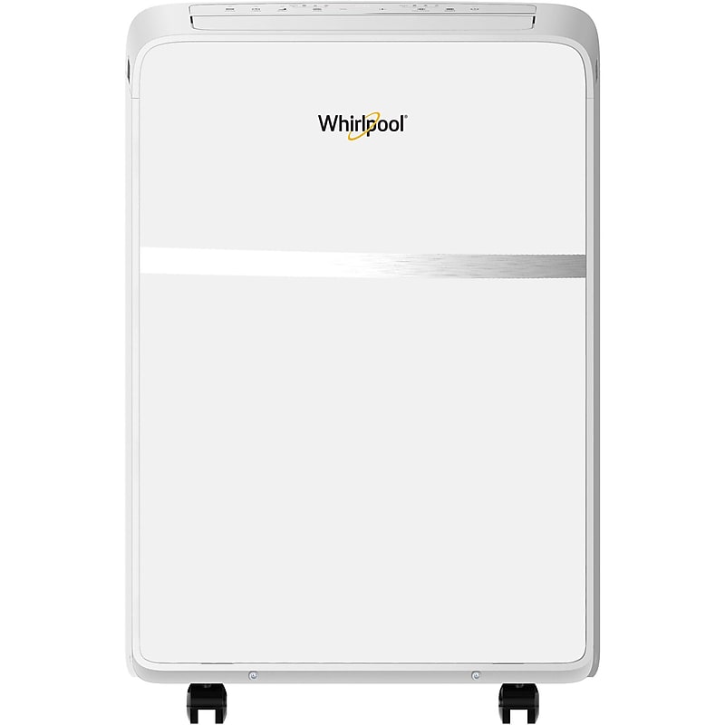 Whirlpool 115-Volt 10000 BTU (6500 BTU DOE) Portable Air Conditioner with Remote, White (WHAP101BWC) image 1