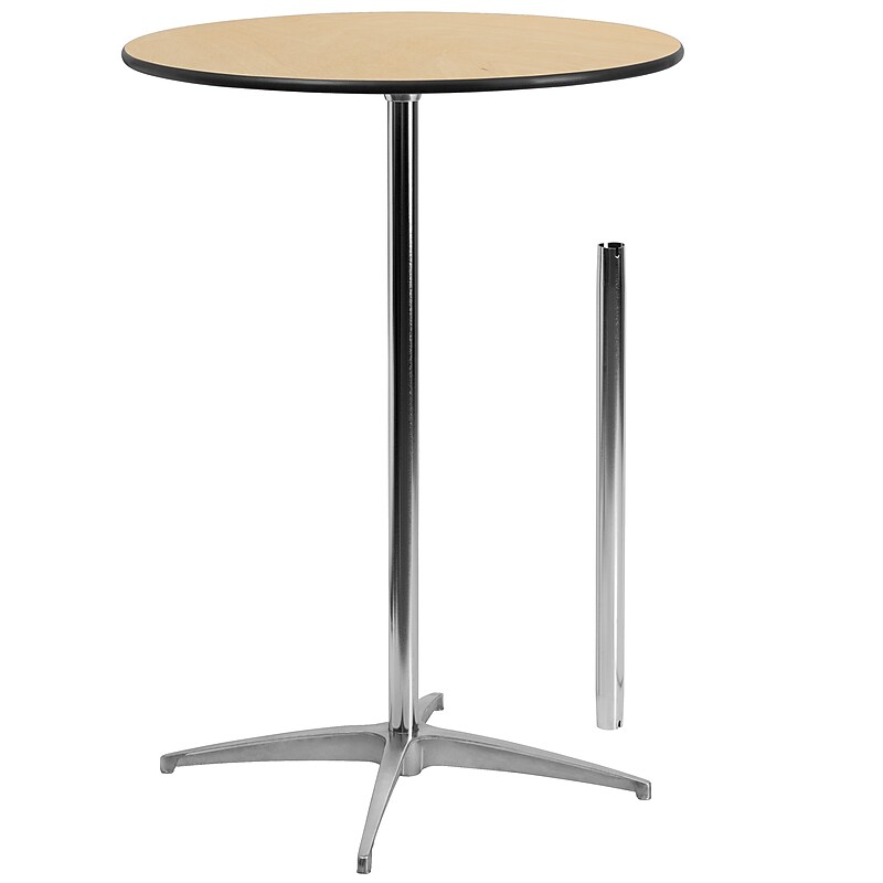 Flash Furniture 30'' Round Wood Cocktail Table (XA30COTA) image 1