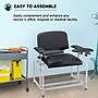 Viva Comfort Extra Wide Adjustable Bariatric Phlebotomy Blood Drawing Chair, 500 lbs. Capacity, Black (ADI997-01-BLK-HD-MK)~#|#~2E160994-E782-4B41-90EAF8F174B1457D_sc7