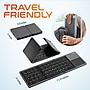 Delton F75 Small Wireless Foldable Portable Keyboard and Touchpad, Black (DKBF75)~#|#~2E16314D-A279-43B9-80B9E9EDDA3CDEE3_sc7