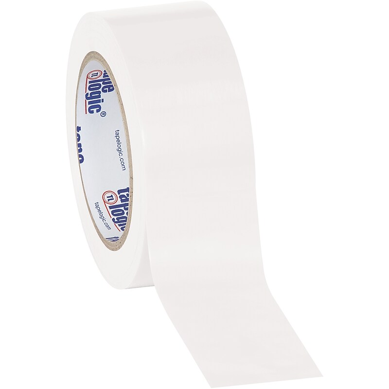 Tape Logic Safety Tape, 2" x 36 yds., White, 3/Carton (T92363PKW) image 1
