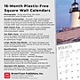 2025 BrownTrout New England Lighthouses 12" x 24" Monthly Square Wall Calendar (9781975475093