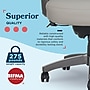 La-Z-Boy Arcadian Ergonomic Bonded Leather Swivel Executive Chair, Beige (60008-BGE)~#|#~2E1A8F1D-F062-4512-966E27F5909972AD_sc7