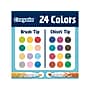 Crayola Dual-End Markers, Chisel/Brush Tips, Assorted Colors, 12/Pack (588314)~#|#~2E24A9B1-EF92-4F7C-BFEDB725A0D7B950_sc7