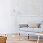 Simple Designs Sleek Essentials 54.5" Metal Floor Lamp with Wire Cage Shade, White (LF1050-WHT)~#|#~2E2CA7C0-DD23-484E-A1577C1EA1C61FEE_sc7