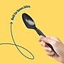 Perk™ Polystyrene Spoon, Heavy-Weight, Black, 100/Pack (PK56395)~#|#~2E30DDB2-CF45-4946-B4ED722BB0A56C14_sc7