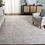 Safavieh Evoke Collection 8' x 8' Square Indoor Area Rug, Machine Made, Ivory/Taupe (EVK256E-8SQ)~#|#~2E32EBAB-B4B4-4F3A-9DEB49941121AC55_sc7