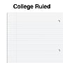 Staples 1-Subject Notebooks, 8" x 10.5", College Ruled, 70 Sheets, Assorted Colors (ST54891C)~#|#~2E33808E-A5B4-4117-AC1A294CAC5C12E2_sc7