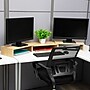 Mind Reader Adjustable Dual Monitor Stand, Up to 44 lbs., Brown (MDFMOND-BRN)~#|#~2E3633F0-FD7D-4C32-AE85CFFC19CA6535_sc7