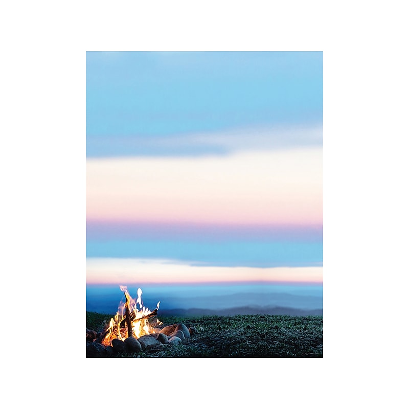 Great Papers Bonfire With A View Letterhead, Multicolor, 50/Pack (2023030) image 1
