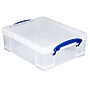Really Useful Box 8.56 Quart Storage Box with Latching Lid, Plastic, Clear (8.1L CL)~#|#~2E39A6E0-E534-4CA7-B503DE6C4C1DEBF2_sc7