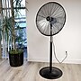 Vie Air 30" Industrial Oscillating Pedestal Fan, 3-Speed, Black (938120624M)~#|#~2E3AC332-4B55-47FA-B6792A126E70BA5E_sc7