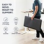 Uncaged Ergonomics Anti-Fatigue Standing Desk Mat, 34" x 20", Black (MAT34)~#|#~2E3BE32A-8815-4DCE-8D340BEBF55E66E6_sc7