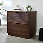 Sauder Palo Alto Commercial 2-Drawer Lateral File Cabinet, Letter/Legal Size, Lockable, 31"W x 19"D, Spiced Mahogany (427822)~#|#~2E3F2A2E-4D79-4DB9-94AE1C77F41CB254_sc7