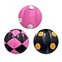 Haunted Hill Farm 2.4-Ft. Polka Dot Checkerboard Summerween Pumpkin Stack Halloween Decoration (HHRS028-0PMP-MLTSW)~#|#~2E40EEAD-4AAB-4ABC-AEC3BB2101901C60_sc7