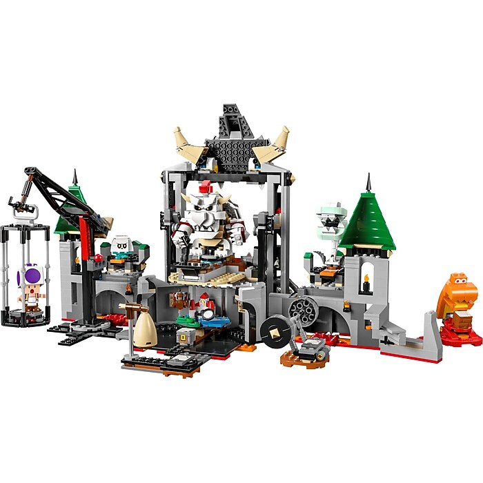 LEGO Super Mario Dry Bowser Castle Battle Expansion Building Set 