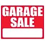 Cosco Garage Sale Outdoor Sign Kit, 19" x 15", Red/White (098232)~#|#~2E5007F3-55BE-4CBC-B2F9819F1B3DE504_sc7