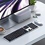 Satechi Slim X3 Wireless Keyboard for Apple MacOS, USB-C, Silver (ST-BTSX3S)~#|#~2E50460C-CE1E-40B3-9E851762CBE7A340_sc7