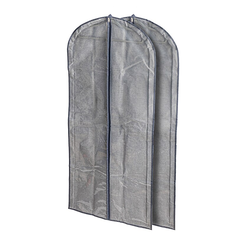 Household Essentials Clothing Protector Bag, Blue, 2/Set (HE1066) image 1