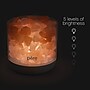 Pure Enrichment PureGlow 4.35" Halogen Salt Lamp, White (PEUSBSLT)~#|#~2E55E1C5-42C6-4A6E-A0944F49CABB03E9_sc7