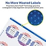 Avery Laser/Inkjet Decorative Edge Waterproof Multipurpose Labels, 2.5"  x 2.5", White, 900/Box (94516)~#|#~2E5654FD-E152-4F44-B86F1B770295D9D1_sc7