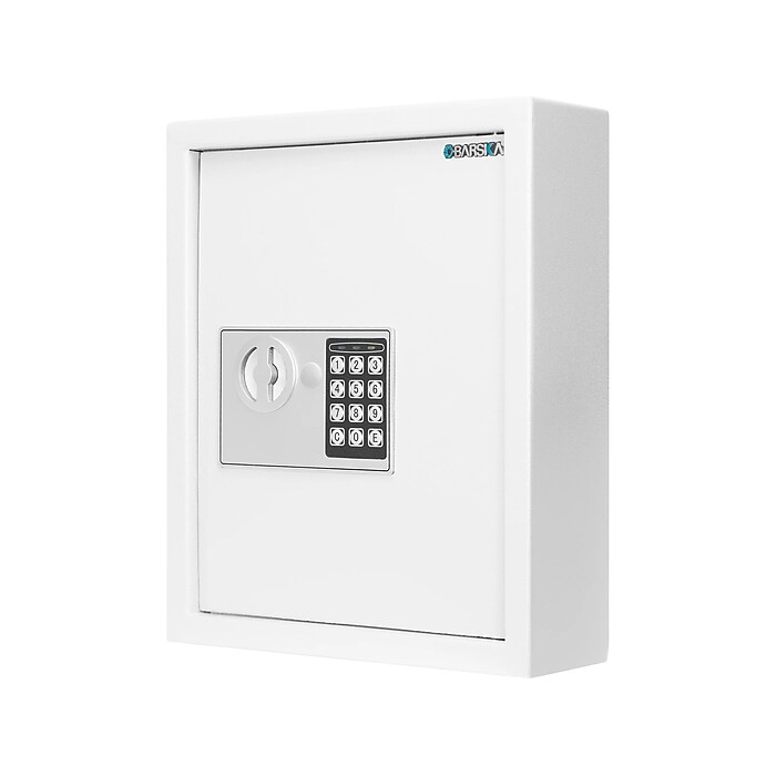 Barska 40-Key Digital Keypad Wall Safe, White (AX13964) | Staples