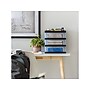Iris 3-Compartment Stackable Desktop Storage Drawer, Black/Translucent White (116351)~#|#~2E6625AF-BD70-4A37-A0E0F692ACEE555E_sc7