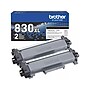 Brother TN830XL Black High Yield Toner Cartridge 2/Pack (TN830XL2PK), print up to 3,000 pages~#|#~2E6683B8-3EB3-481E-AA77C5EC4D5011B0_sc7