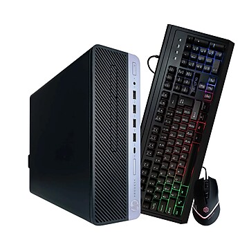 HP ProDesk 600 G4 SFF Refurbished Desktop Computer, Intel Core i5