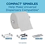 Compact Recycled Coreless Toilet Paper, 2-Ply, White, 1000 Sheets/Roll, 36 Rolls/Carton (19375)~#|#~2E6AADB6-1EDE-4949-BA6649AD16083C24_sc7