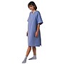 Medline Disposable Cotton Hyperbaric Patient Gown, Blue, Side Ties, One Size, 12/Carton (MDTPG5RTSHYP)~#|#~2E6EBD2F-9939-4A6B-BD7E2660406A70C8_sc7