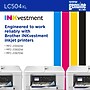 Brother LC504XL Yellow High Yield Ink Cartridge, Prints up to 1,000 Pages (LC504XLY)~#|#~2E6EC43D-28F4-4823-BD53A914323C5854_sc7