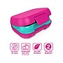 bentgo Kids Snack Container, Fuchsia/Teal, 12 oz. (BGKDSNK-F)~#|#~2E7029AF-3370-4B84-A96D0041762D75A7_sc7