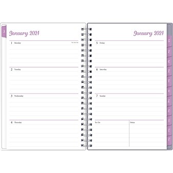 2024 Blue Sky Laila 5" x 8" Weekly & Monthly Planner, Multicolor (137276-24)