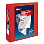 Avery Heavy Duty 2" 3-Ring View Binders, One Touch EZD Ring, Red (79225)~#|#~2E7E5422-834A-427B-97BE00DFF02608AF_sc7