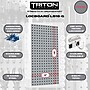 Triton Products LocBoard 18" x 36" x 9/16" Steel Square Hole Pegboards, 2/Set (LB18-G)~#|#~2E844328-0C39-4CA1-AC4922261E466F7C_sc7