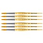 da Vinci JUNIOR Mixed Media Synthetic Bristle, Round Brush, 6/Bundle (DVXVA3031-6)~#|#~2E8D58B8-0516-42C5-8C59BAF192309C77_sc7