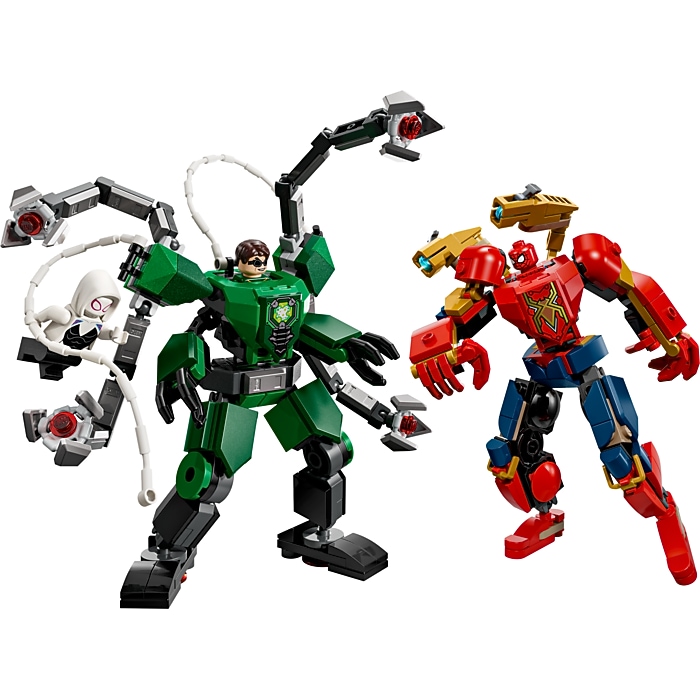 チョコエッグ　マーベル　フルコンプ LEGO Marvel Mech Battle Spider-Man vs. Doc Ock Building Set, 315