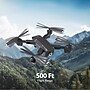 Vivitar Skyhawk Foldable Video GPS Drone, Black (DRC442-BLK)~#|#~2E917B82-2A11-4D04-B162E6EBACDEA224_sc7