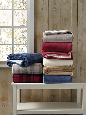 L.L.Bean Wicked Plush Throw