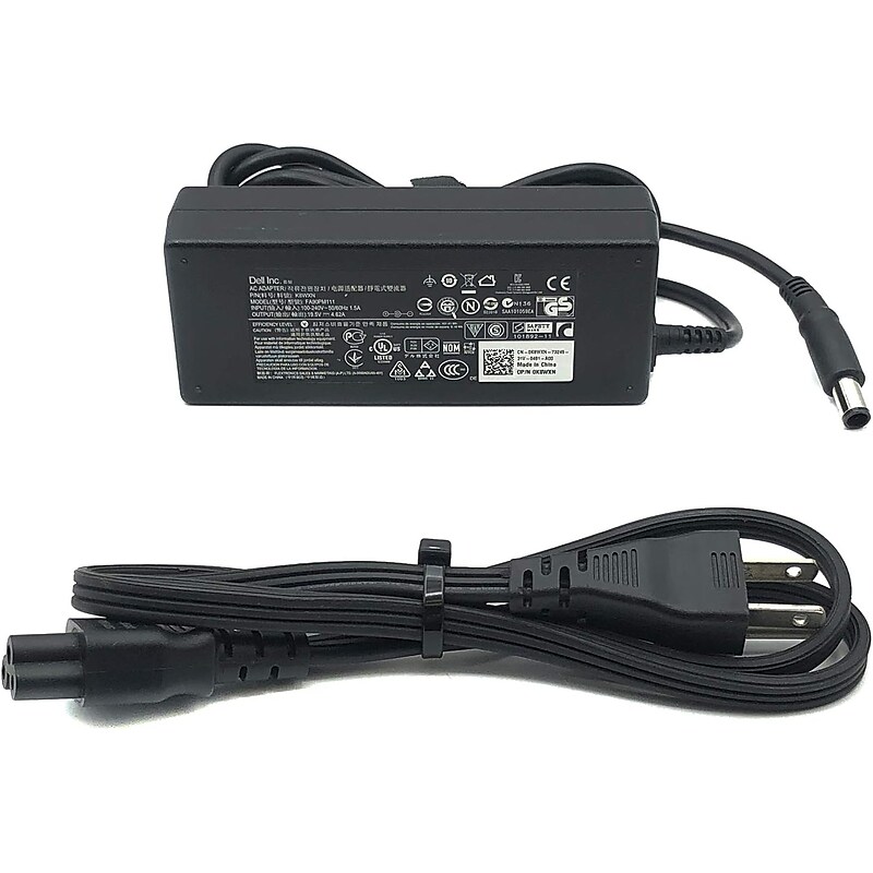 Dell 90W AC Adapter Precision Laptop, Black (YY20N) image 1